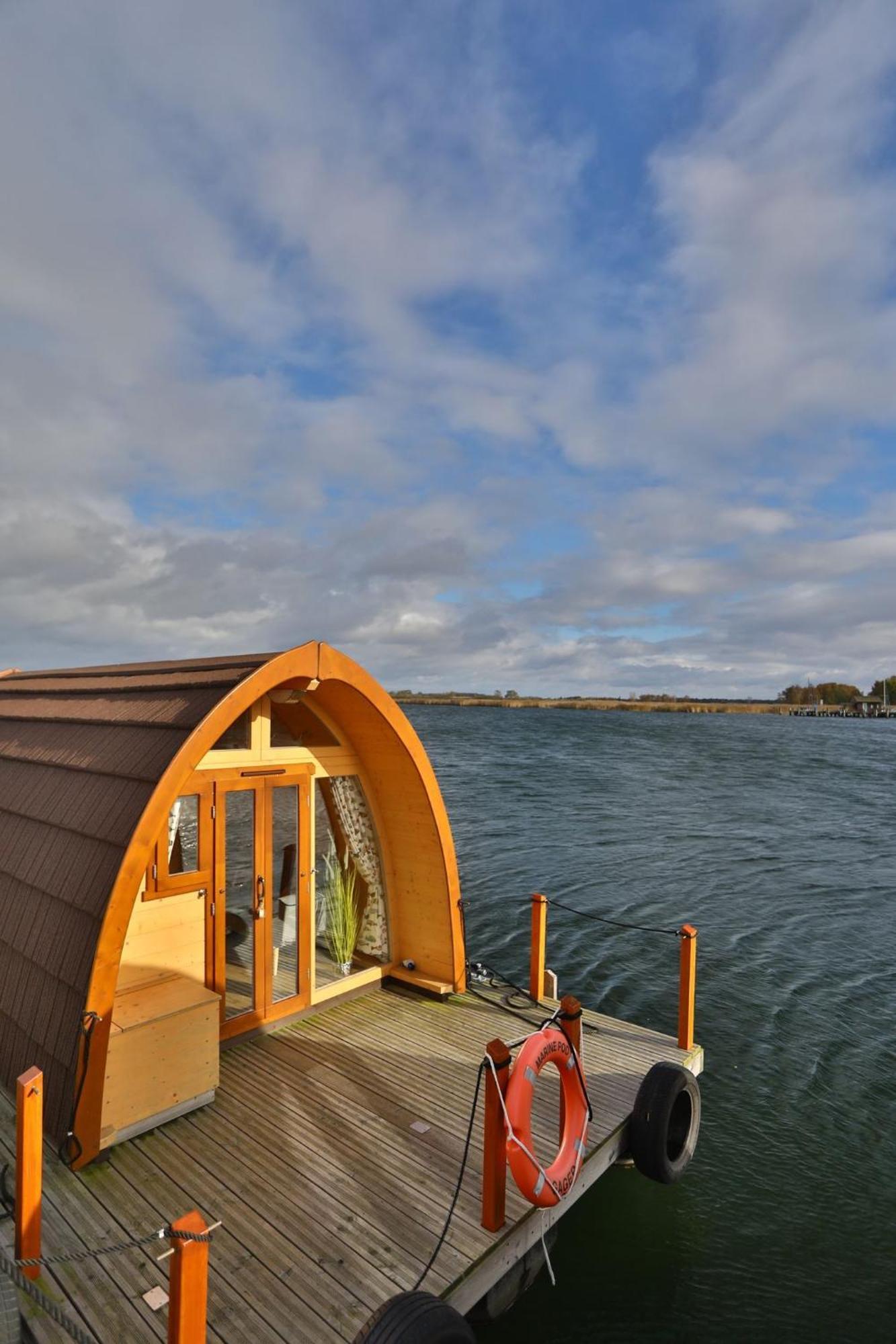 Hausboot Dotterbart Hotel Gager Kültér fotó